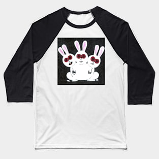 Cerbunus the Guard Rabbit Baseball T-Shirt